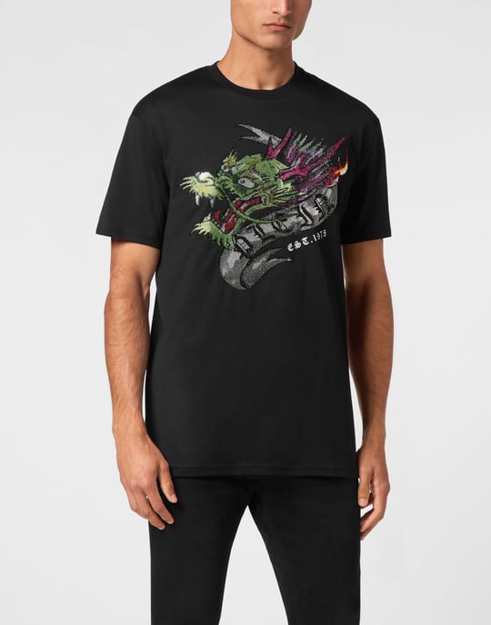 T-Shirt Ronde Hals Tattoo - Image 2