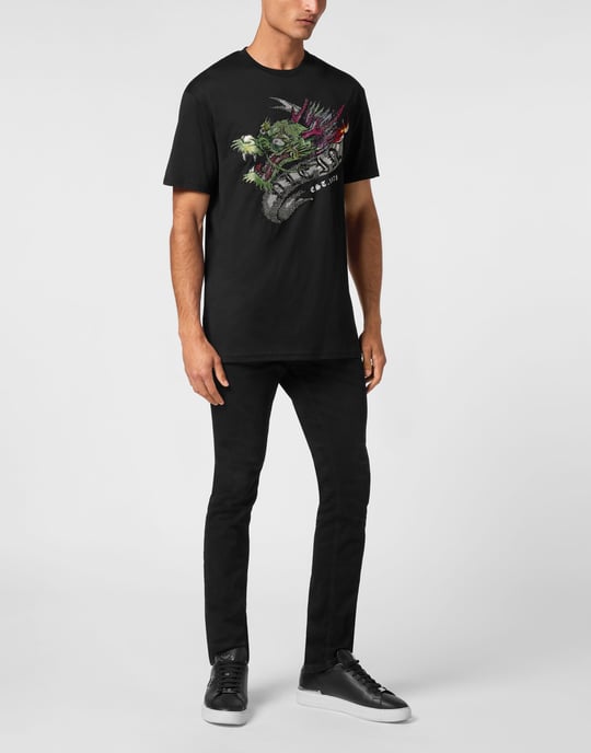 T-Shirt Ronde Hals Tattoo - Image 3
