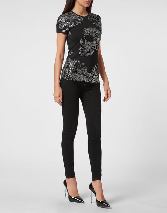 T-Shirt Ronde Hals Paisley - Image 3