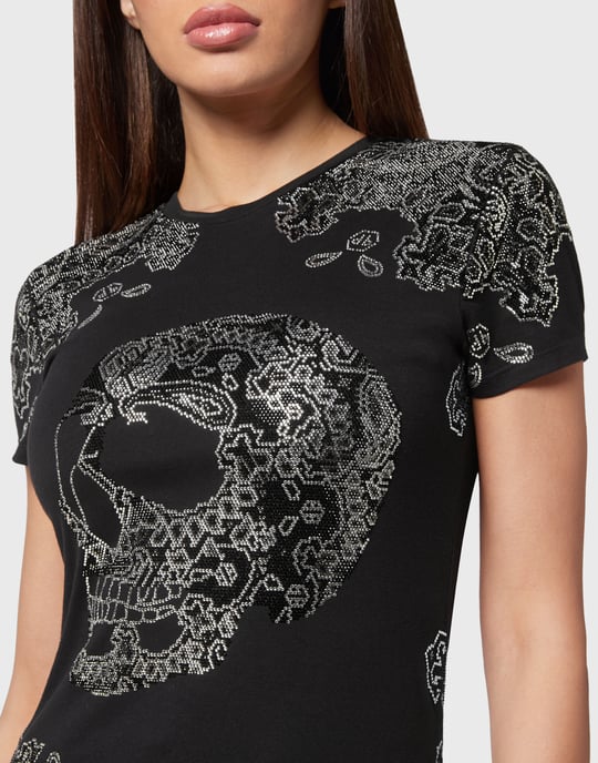 T-Shirt Ronde Hals Paisley - Image 5