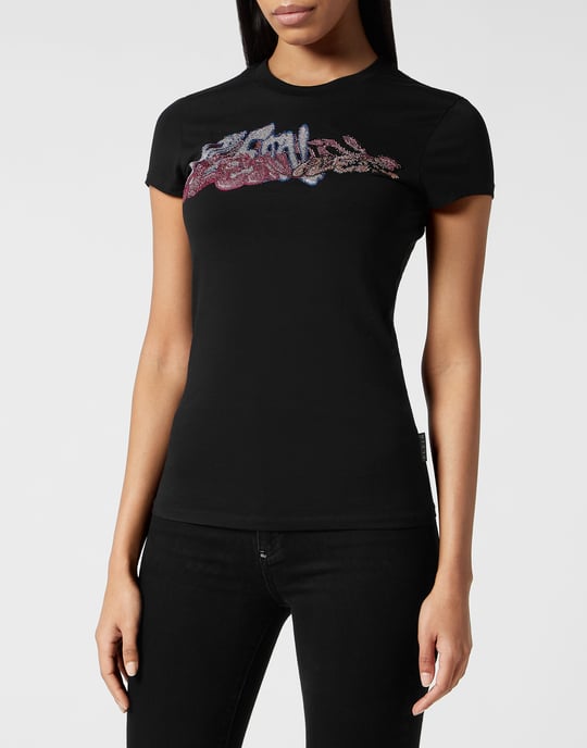 T-Shirt Slim Fit Bombing Graffiti - Image 2
