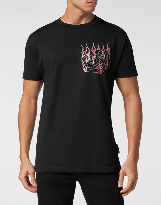T-Shirt Round Neck Hexagon - Image 2
