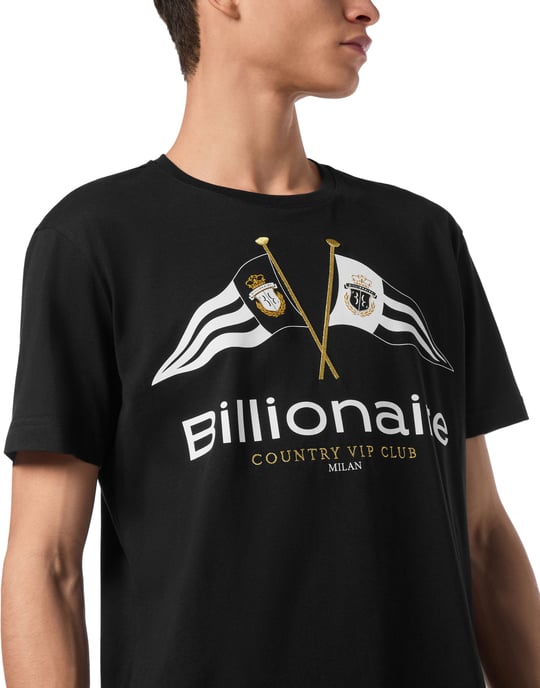 T-shirt med rund hals och flaggor - Image 2