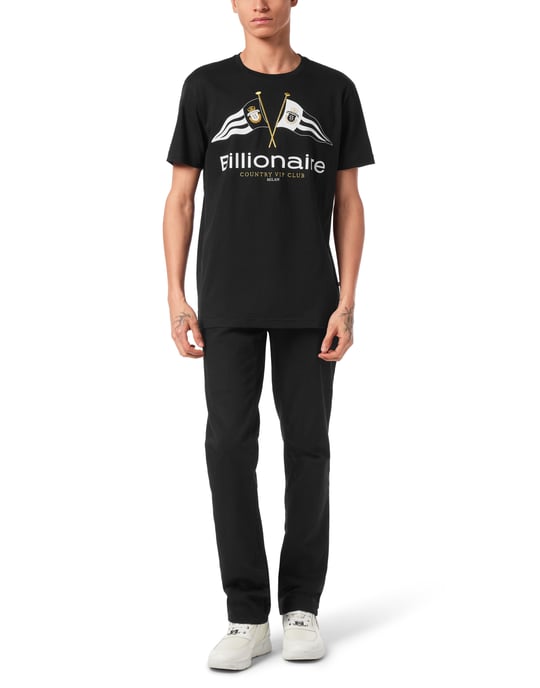 T-shirt med rund hals och flaggor - Image 3