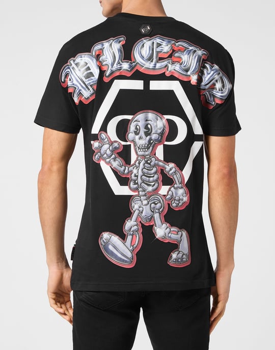 T-Shirt Round Neck Skull - Image 3