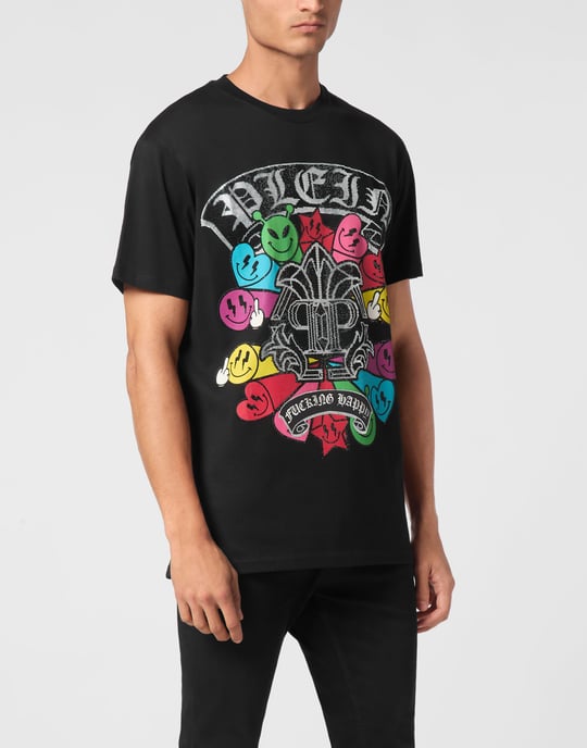 T-shirt med rund halsringning - Image 2