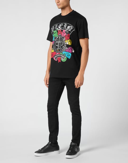 T-shirt med rund halsringning - Image 3