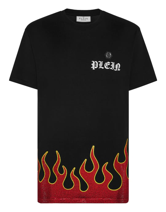 T-Shirt Round Neck Flame - Image 1