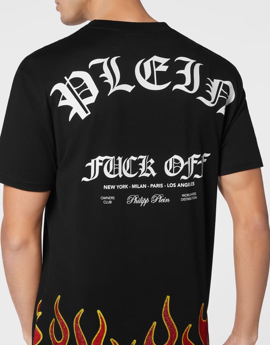 T-Shirt Round Neck Flame - Image 5
