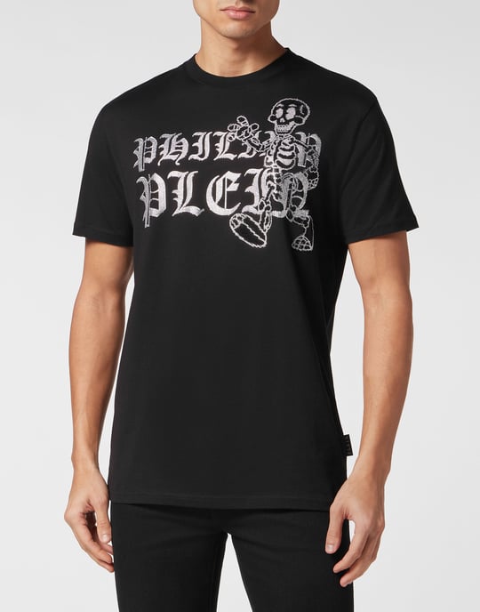T-shirt rund hals skelett - Image 2