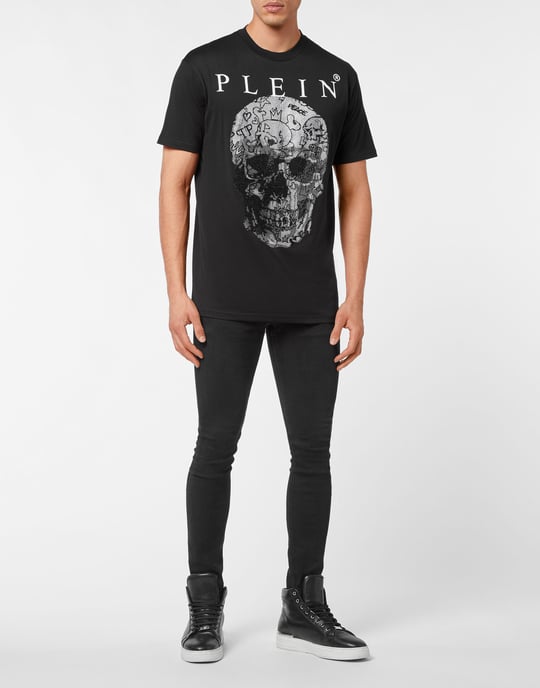 T-shirt Rund Hals Dödskalle - Image 3