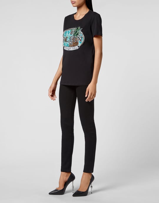 T-Shirt Rund Hals Pineapple Skies - Image 3