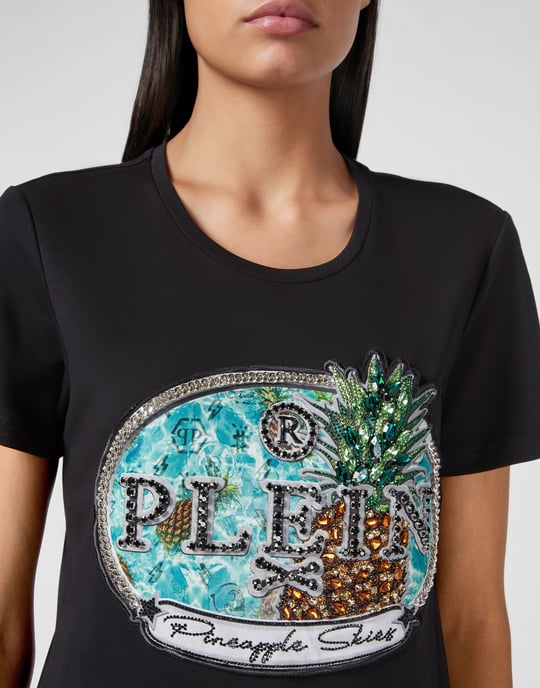 T-Shirt Rund Hals Pineapple Skies - Image 5