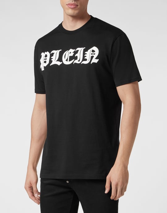 T-Shirt Ronde Hals Gothic Plein - Image 2