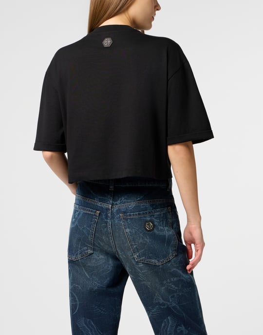 Cropped T-Shirt Tattoo Strass Tattoo - Image 5