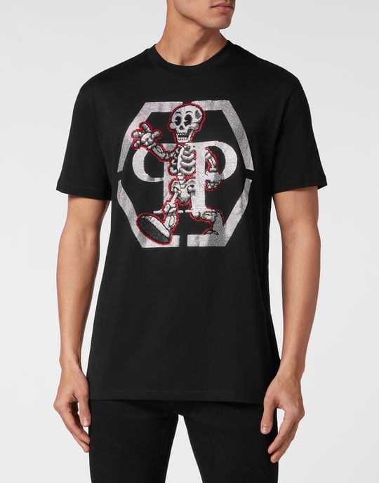 T-Shirt Ronde Hals Skeleton - Image 2