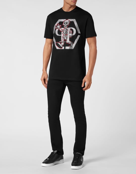 T-Shirt Ronde Hals Skeleton - Image 3
