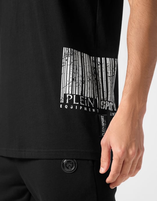 T-shirt Rund Hals Streckkod - Image 3