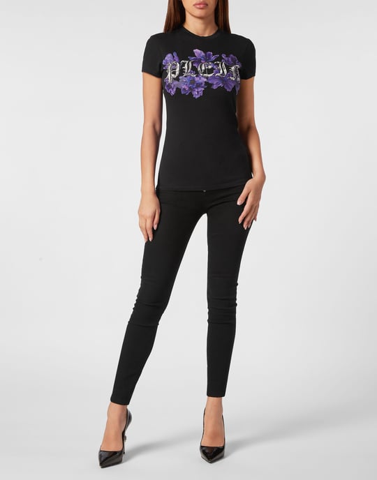T-Shirt Ronde Hals Flowers - Image 3