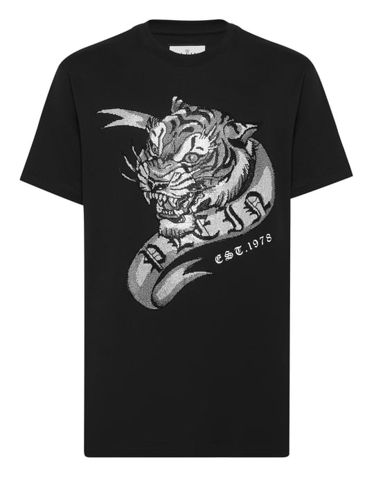 T-shirt rundhals tatuering - Image 1