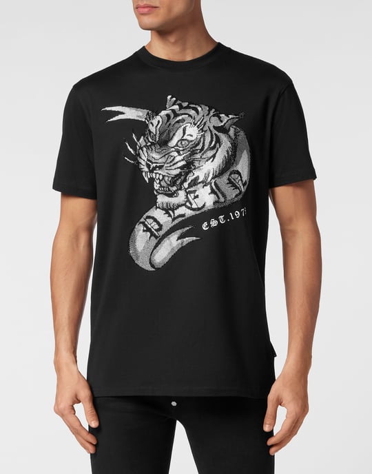 T-shirt rundhals tatuering - Image 2