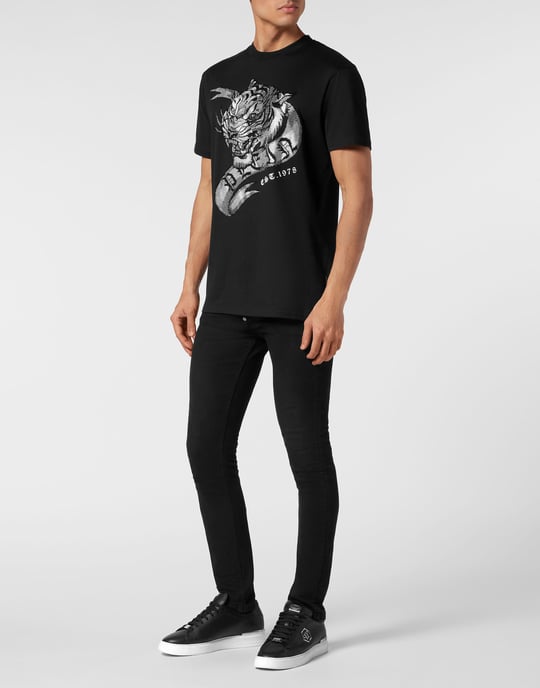 T-shirt rundhals tatuering - Image 3