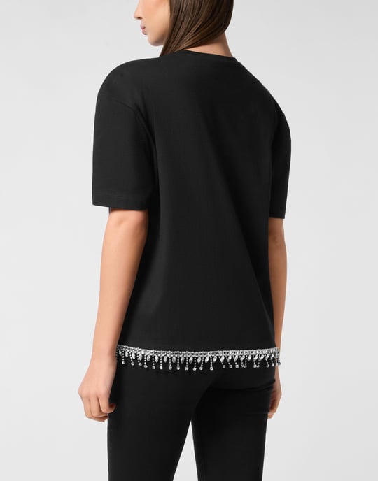 V-ringad t-shirt Signature - Image 2