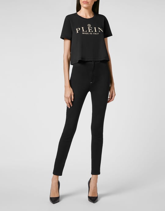 T-Shirt Rund Hals Iconic Plein - Image 4