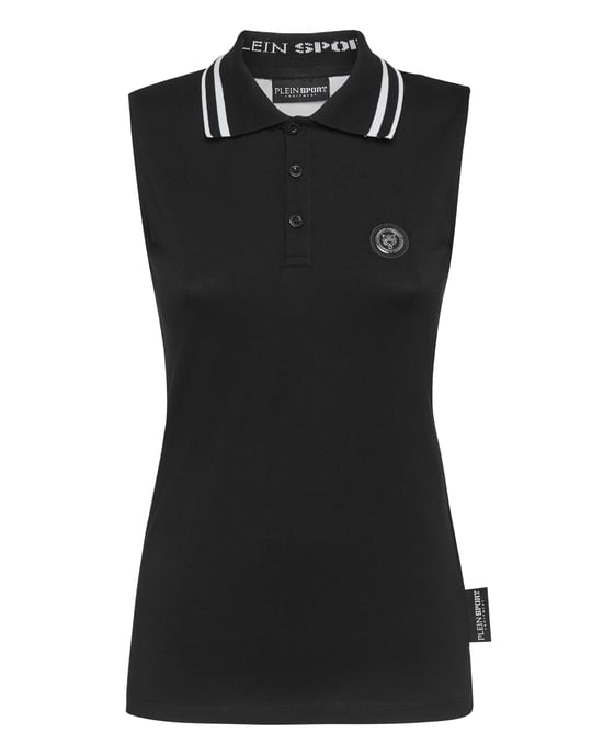 T-shirt med rund halsringning - Image 1