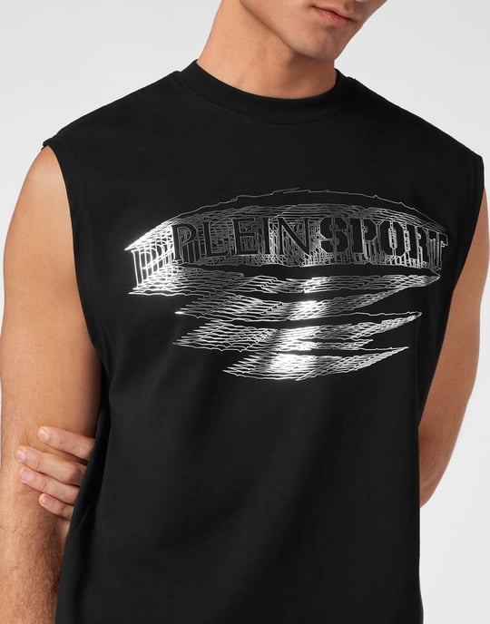 T-shirt med rund halsringning - Image 3