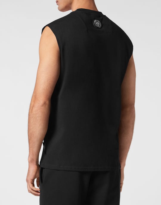 T-shirt med rund halsringning - Image 5