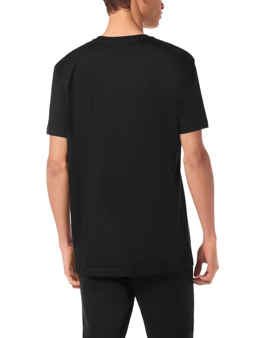 T-shirt med rund hals och vapenmärke - Image 4