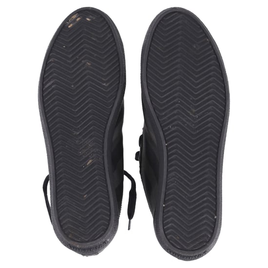 Burberry sneakers met ruitprint in grijs gecoat canvas - Image 5