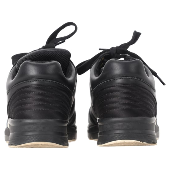 Chanel CC Low-Top Sneakers in Black Calf Leather - Image 3