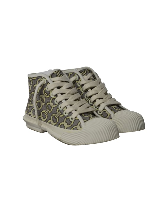 Tory Burch Buddy High-Top Sneakers in Multicolor Canvas - Image 5