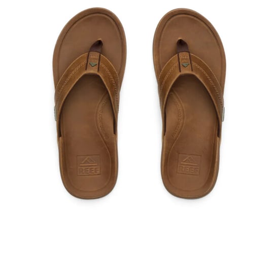Reef Leather offshore brown heren slipper - Image 2