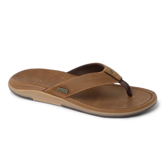 Reef Leather offshore brown heren slipper - Image 3