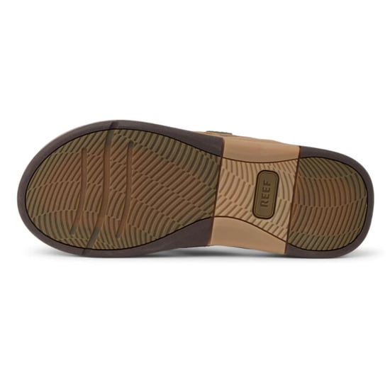 Reef Leather offshore brown heren slipper - Image 5