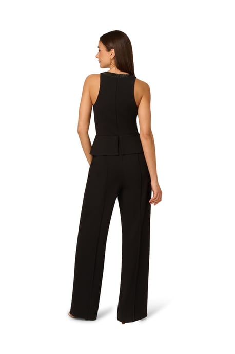 Knit Crepe Jumpsuit - Image 2