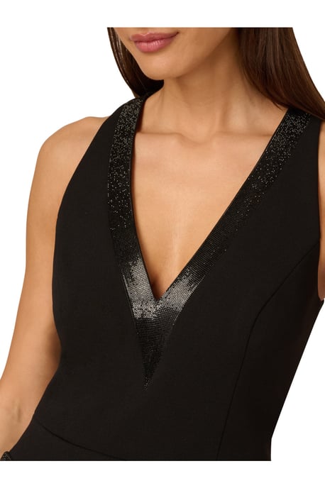Knit Crepe Jumpsuit - Image 4