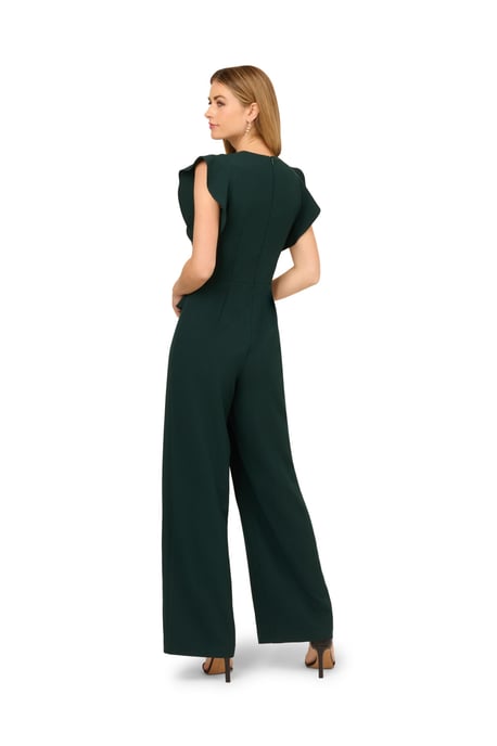 Crepe Overlay Jumpsuit - Image 2