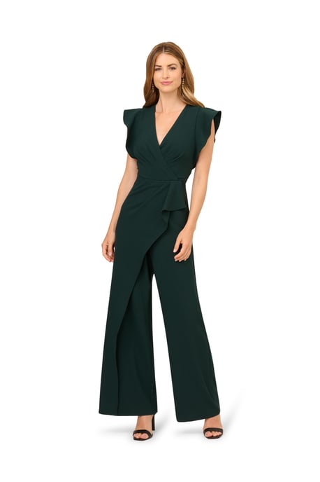 Crepe Overlay Jumpsuit - Image 3