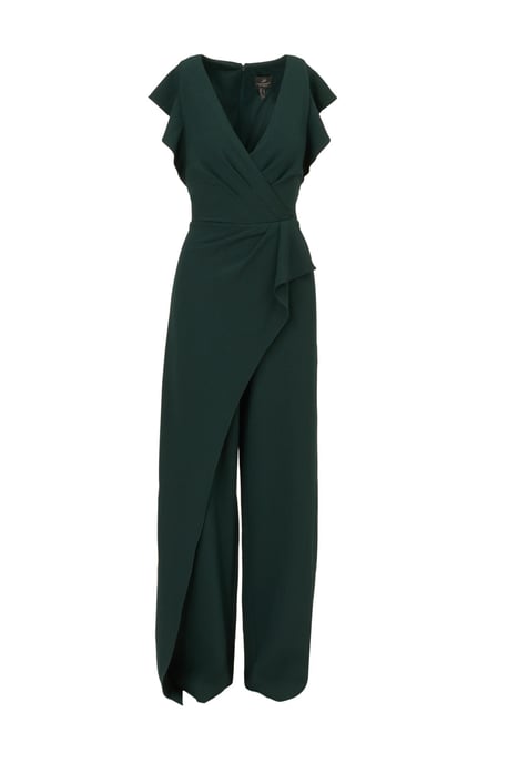 Crepe Overlay Jumpsuit - Image 5