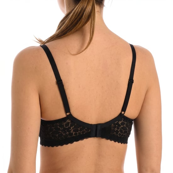 Women's Floral Lace Triangle Bra, Wire-Free - Image 3