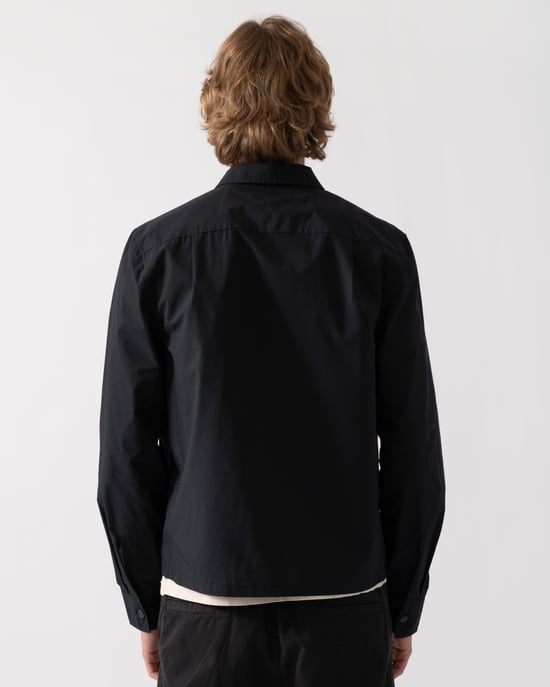 102 Overshirt in Black - Image 2
