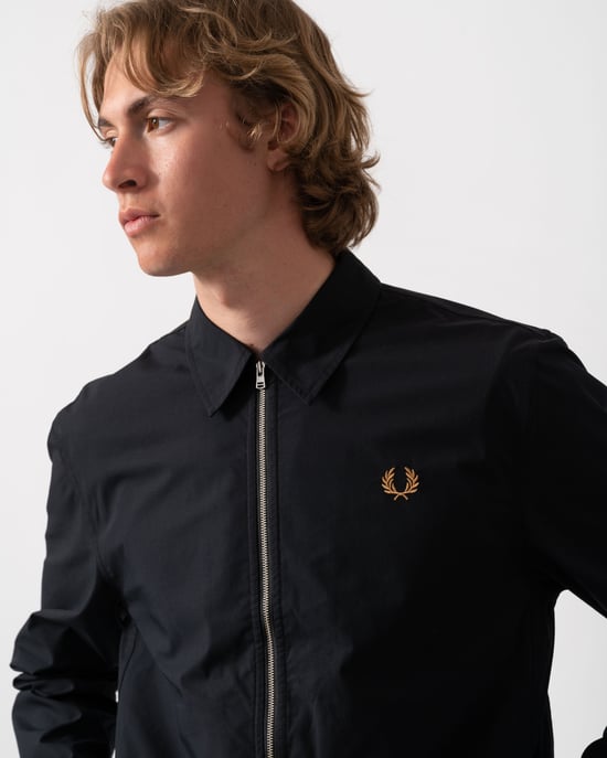 102 Overshirt in Black - Image 3