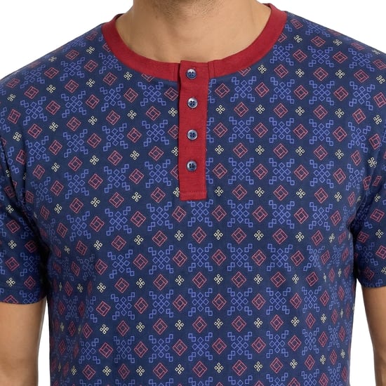 Heren Katoenen Zomer Korte Pyjama's KL30000 - Image 2