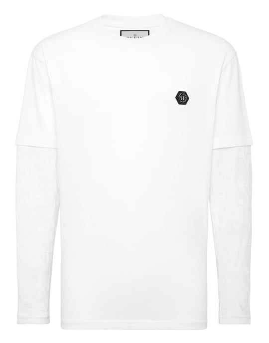 T-Shirt Ronde Hals Ls Crest - Image 1
