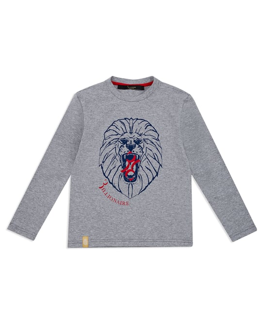 T-shirt Rund Hals Lejon - Image 1