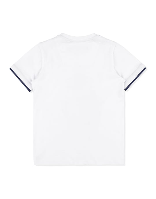 T-shirt med rund halsringning och vapenmärke - Image 2